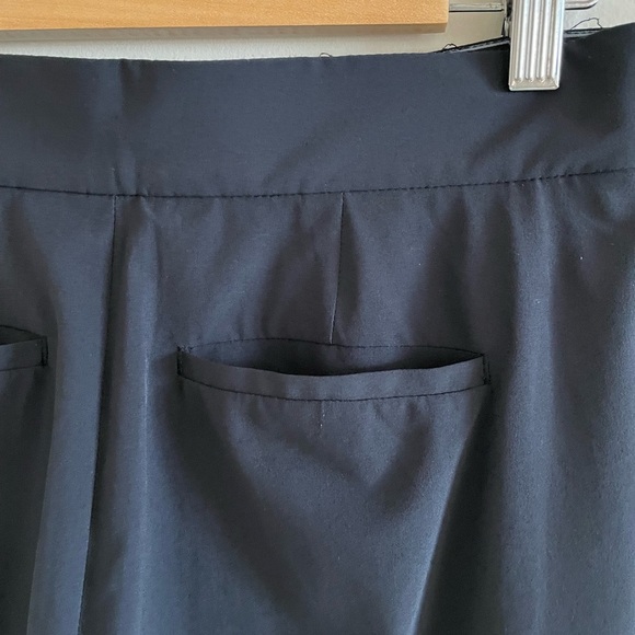 Athleta Black Wide Leg Pants - Picture 6 of 8